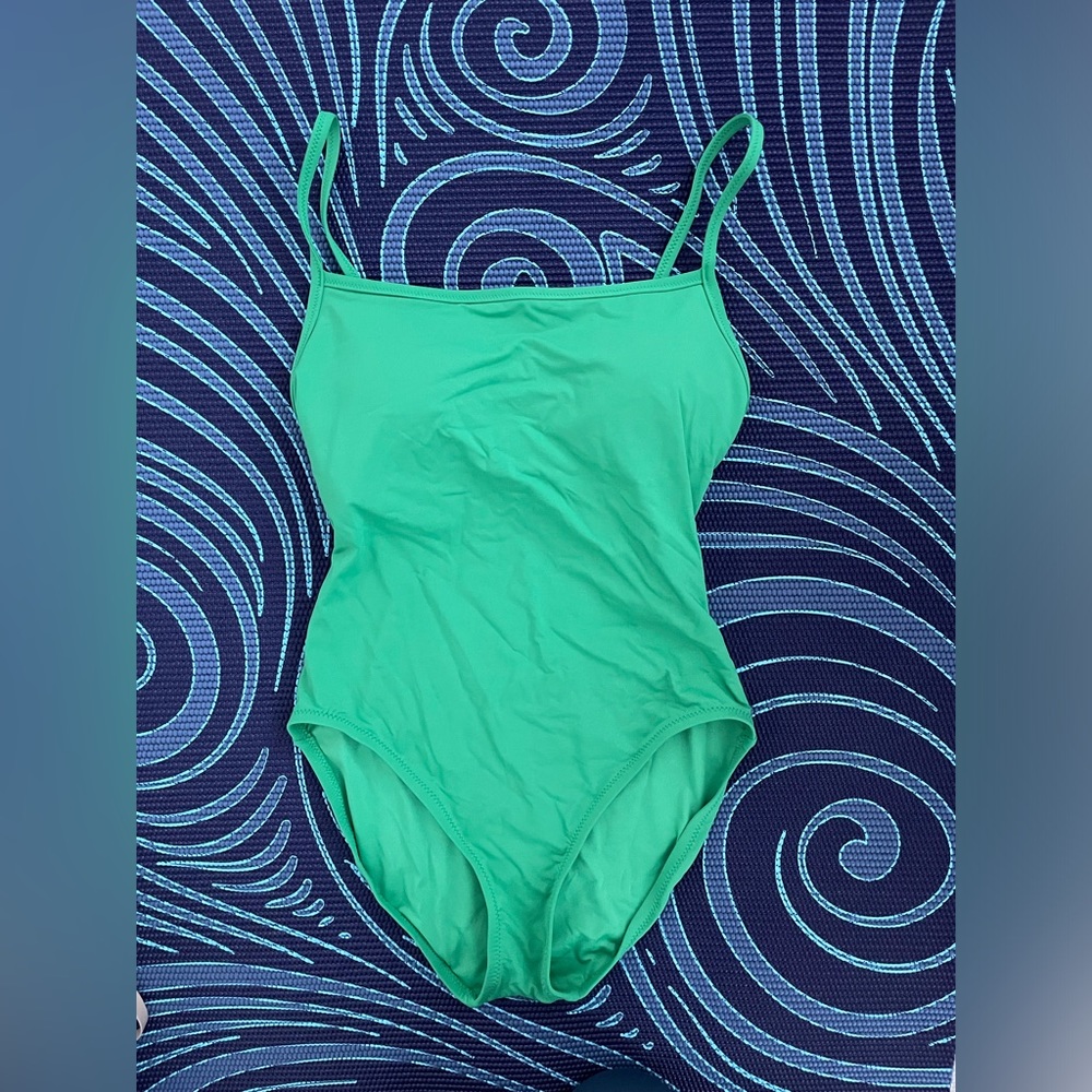 GAP women's one piece swim suit size Small kelly green